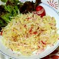 さやぴんmama's cooksnap of when they made キャベツとラディッシュのサラダ●パンと♡.