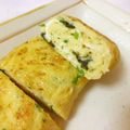 melonty's cooksnap of when they made ねぎと海苔の卵焼き.