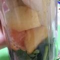 ののびのんちゃん's cooksnap of when they made ヘルシー☆グリーンスムージー.