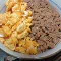 井上ポッケ's cooksnap of when they made * しょうが焼きのそぼろ丼 *.