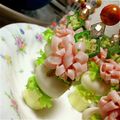 yukinoshit's cooksnap of when they made パーティーに♪クリスマスっぽいピンチョス.