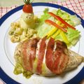 noanoaR's cooksnap of when they made ほうれん草ぎっしり★スタッフドチキン.