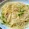 ★こまみ☆'s cooksnap of when they made シーチキンとかいわれの和風パスタ.