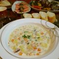 太郎ちゃんｖ's cooksnap of when they made 牡蠣のチャウダー☆.
