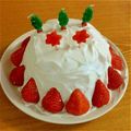 kaoriueshi's cooksnap of when they made クリスマスケーキ.