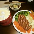 さちころ1221's cooksnap of when they made クリスマス＊チーズフォンデュ＊.