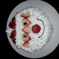 どんちゃろう's cooksnap of when they made サンタケーキ☆クリスマス2011.