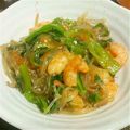 なちもる's cooksnap of when they made *海老と小松菜の春雨煮*.