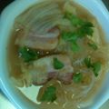 ｋａｍｉｙａｍａ's cooksnap of when they made 春雨入り♪白菜とベーコンのスープ煮.