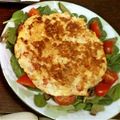 ゆなママnono's cooksnap of when they made クリームチーズ本格簡単イタリアンオムレツ.