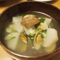 ぽてもこ's cooksnap of when they made あさりとﾆﾝﾆｸのスープ【簡単☆滋味】.