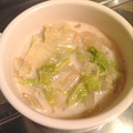 mii☆22's cooksnap of when they made ★大根と白菜のみるくスープ★.
