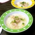 西＊絵子's cooksnap of when they made 塩鶏(手羽先)の中華粥.