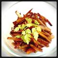 スノレン's cooksnap of when they made ごぼうのバルサミコ炒め.