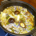 膝折かあさん's cooksnap of when they made シメは春雨で！白菜ときのこの土鍋煮込み.