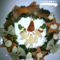 マシュー・ターシャ's cooksnap of when they made クリスマスに☆簡単リースサラダ.
