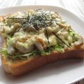 doiko's cooksnap of when they made 塩麹×ちくわ・キャベツの和風トースト.