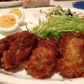 ピユアブラ's cooksnap of when they made オリーブオイルで★揚げない牡蠣フライ★.