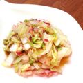 こはる・▽・'s cooksnap of when they made 白菜の梅おかか和え.