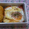 やなび's cooksnap of when they made ☆簡単☆カップで目玉焼き＋彩り♪.