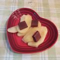 オレンジリング's cooksnap of when they made レンジで☆ちょこりんご.