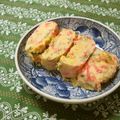 赤い電話's cooksnap of when they made 紅しょうが入り卵焼きでお弁当に彩りを♥.