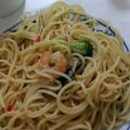 ののびのんちゃん's cooksnap of when they made 正統派ペペロンチーノ.