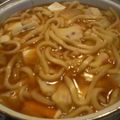 ぽんlove's cooksnap of when they made 土鍋でうどん♪鍋の残りで味噌煮込みうどん.