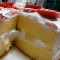 カンエイ's cooksnap of when they made 基本のスポンジケーキ（別立て）.