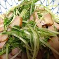 aoihane's cooksnap of when they made ベーコンと水菜のぺペロンチーノ.