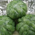 よりタン's cooksnap of when they made ヨモギ！摘んで摘んで～☆草だんご☆.