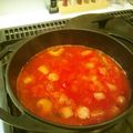 11ぴきのニャゴ's cooksnap of when they made おかずの一品にもなるトマトスープ♪.
