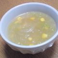 ようさんママ's cooksnap of when they made 春雨とキャベツのコーンなスープ.