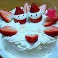 のほぽんりゅう's cooksnap of when they made 2007★苺サンタのクリスマスケーキ.