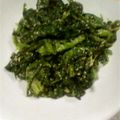 のじまさん's cooksnap of when they made 春菊の胡麻和え.