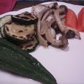yamanam's cooksnap of when they made 付け合わせに☆焼オクラ.