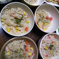 hiriaママ's cooksnap of when they made 炊飯器で簡単エビピラフ.