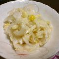 くまやっこ's cooksnap of when they made ∮白菜とコーンღ明太子マヨネーズ和え∮.