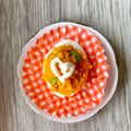 悠LOVE航's cooksnap of when they made ゆで卵のかぼサラ盛り.