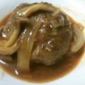 ブチねこ。's cooksnap of when they made 絶妙☆煮込みハンバーグ.
