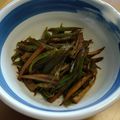 dob's cooksnap of when they made 葉ごぼう☆煮込み.