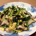あかべぇ。's cooksnap of when they made きのこたくさん☆ほうれん草の卵とじ.