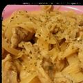 にしあまね's cooksnap of when they made 豚肉で簡単ストロガノフ.
