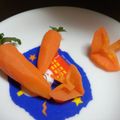 はらだんご's cooksnap of when they made にんじんの飾り切りグラッセ.