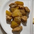 ♪ゆかたん♡'s cooksnap of when they made 材料2つ☆鶏胸肉とじゃがいもの照り焼き。.