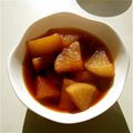 らむせ's cooksnap of when they made 大根の煮物.