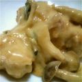 き～い's cooksnap of when they made 鶏むね肉とキノコのクリームソース煮.