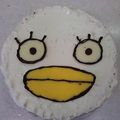 あむろ385's cooksnap of when they made キャラチョコ　銀魂＆荒川の村長.