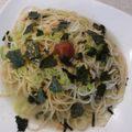 だりちな's cooksnap of when they made ずぼらな一人ランチ♪お茶漬けパスタ.