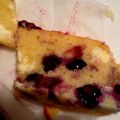 ゆゆぽんち's cooksnap of when they made フレッシュブルーベリーたっぷりケーキ.
